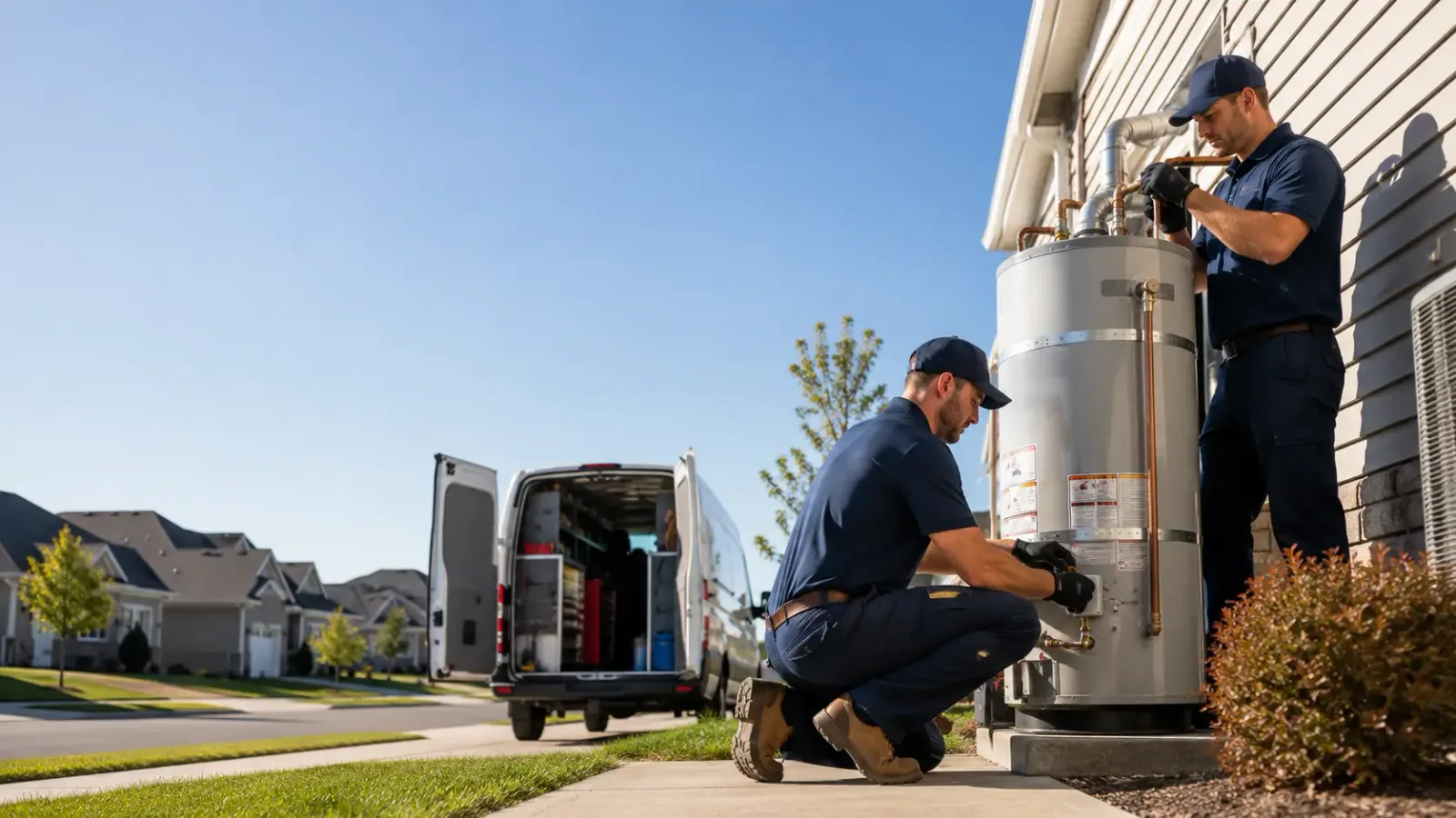 Water Heater Installation in Kensington, OH